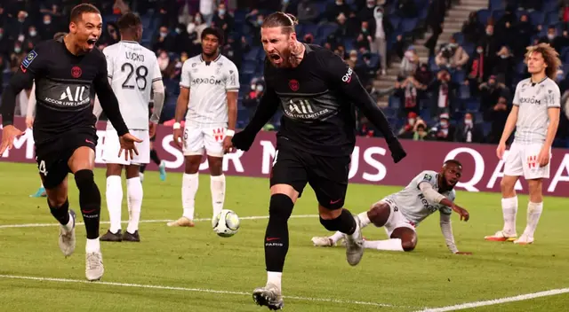 Sergio Ramos marcó su primer gol con PSG y sigue haciendo historia en el fútbol Sergio Ramos marcó su primer gol con PSG y sigue haciendo historia en el fútbol