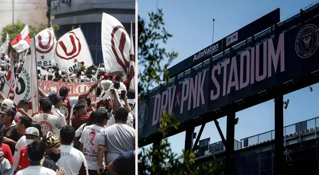 Hinchas de Universitario prometen llenar el DRV PNK Stadium Hinchas de Universitario prometen llenar el DRV PNK Stadium