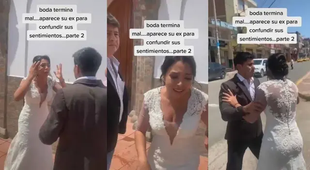 Mujer deja a su novio en altar porque ya no quería casarse Mujer deja a su novio en altar porque ya no quería casarse