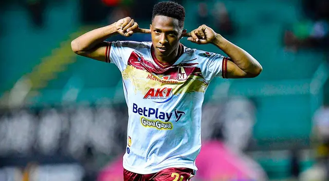 Andrés Ibargüen fue el protagonista de la victoria del Tolima sobre el Deportivo Cali.
