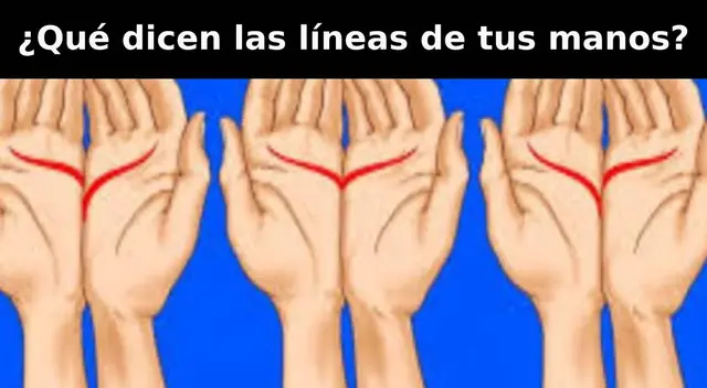 Test de Personalidad: Averigua el significado de las líneas de tus manos juntas