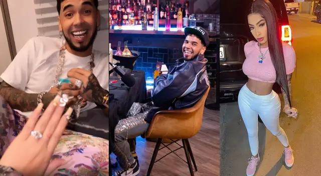 Anuel AA y Yailin La Mas Viral anunciaron compromiso.