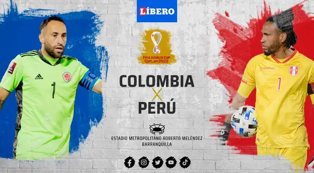 Perú vs. Colombia: canales de trasnmisión