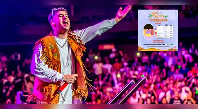 ¡Bad Bunny llega a Lima!: conoce los precios oficiales y cómo adquirir tu entrada desde HOY