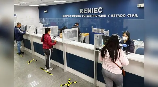 Reniec suspende la atención presencial en 14 sedes a nivel nacional.