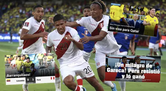 Perú sorprendió al mundo entero con el 'Barranquillazo'. Perú sorprendió al mundo entero con el 'Barranquillazo'.