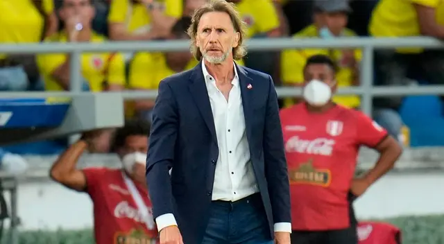 Ricardo Gareca habló al término del triunfo de Perú sobre Colombia Ricardo Gareca habló al término del triunfo de Perú sobre Colombia