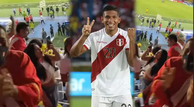Hincha israelita explotó de emoción tras el gol de Edison Flores Hincha israelita explotó de emoción tras el gol de Edison Flores