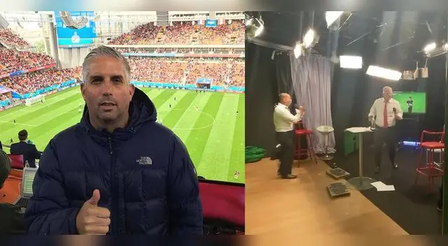 Periodista Diego Rebagliati rompe en llanto EN VIVO tras 1-0 de Perú en Barranquilla