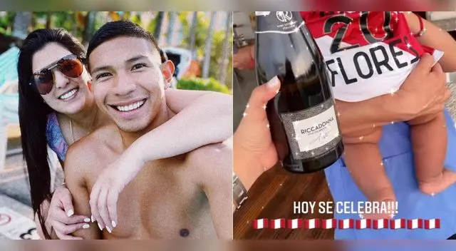 Ana Siucho explota de felicidad por el gol de Edison Flores Ana Siucho explota de felicidad por el gol de Edison Flores