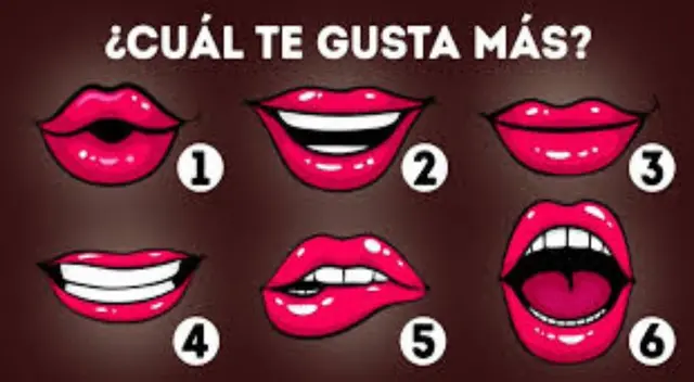 La boca que más te guste puede revelar datos sobre tu personalidad que quizás no conozcas.