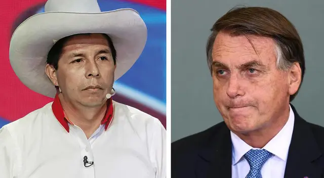 Presidente Castillo se reunirá con el mandatario brasileño, Jair Bolsonaro.