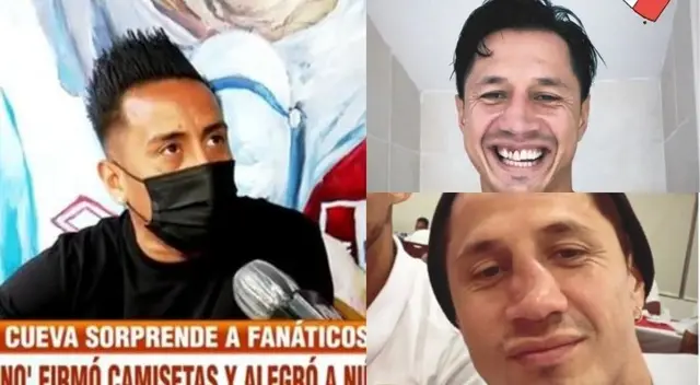 Christian Cueva sobre nariz de Gianluca Lapadula: Christian Cueva sobre nariz de Gianluca Lapadula: