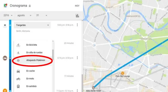 GOOGLE MAPS POKÉMON GO