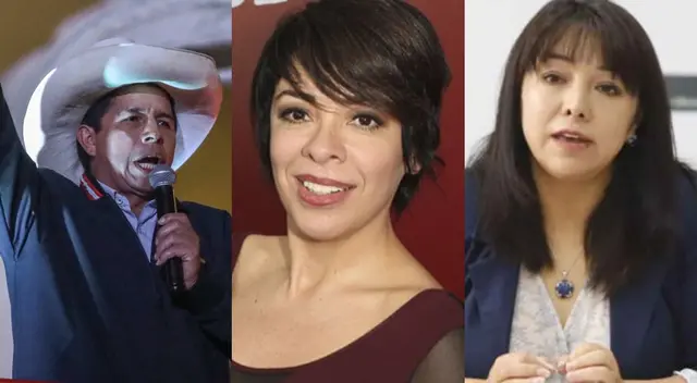 Tatiana Astengo apoya a Mirtha Vásquez.