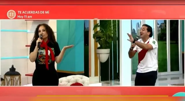 Janet Barboza avergüenza EN VIVO a Óscar del Portal