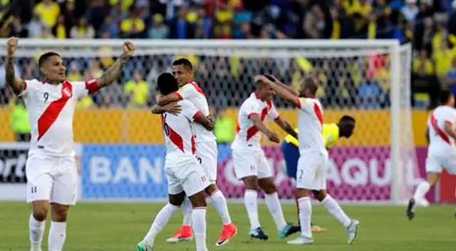 Perú le viene ganando cuatro partidos consecutivos a Ecuador por Eliminatorias.