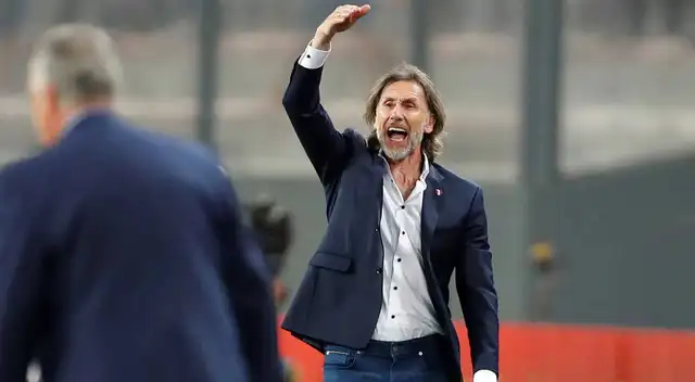 Ricardo Gareca, entrenador de Perú