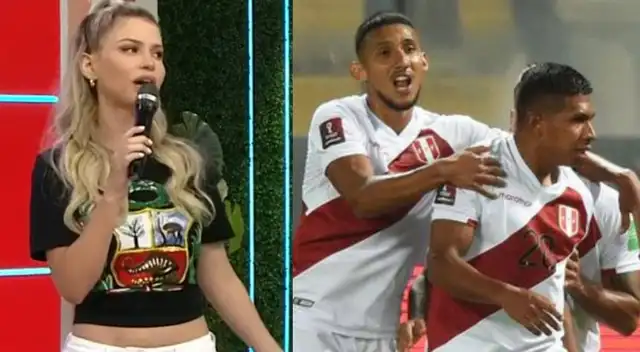 Brunella Horna asegura que es la cábala de la selección