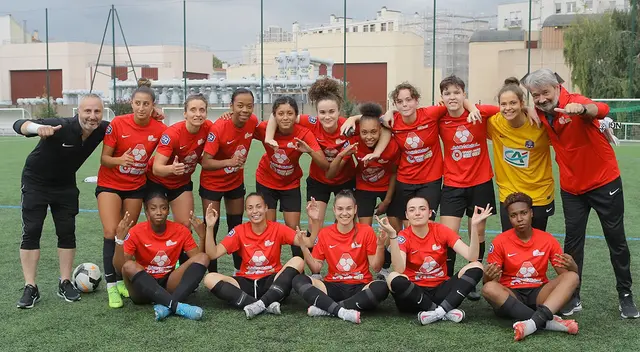 En la actualidad el equipo fundado por peruanas tiene por nombre 'GPSO 92 Issy'- En la actualidad el equipo fundado por peruanas tiene por nombre 'GPSO 92 Issy'-
