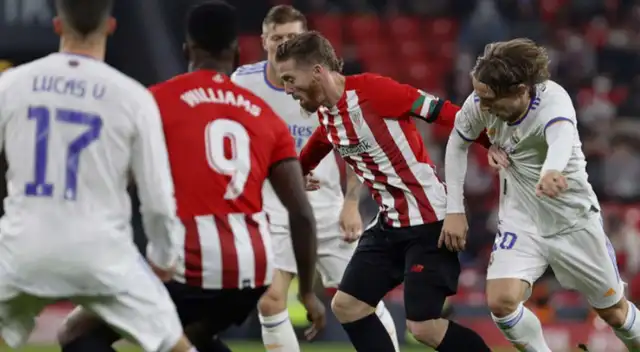 Real Madrid y Athletic Bilbao se enfrentan por la Copa del Rey