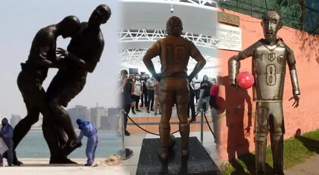 Estatuas de jugadores más famosas del mundo