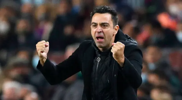 Xavi Hernández, DT del Barcelona. Xavi Hernández, DT del Barcelona.