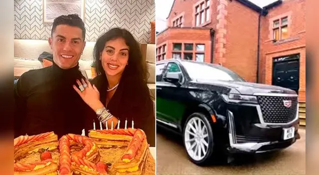 Georgina le obsequia a Cristiano Ronaldo camioneta de $100 mil por su cumpleaños - VIDEO