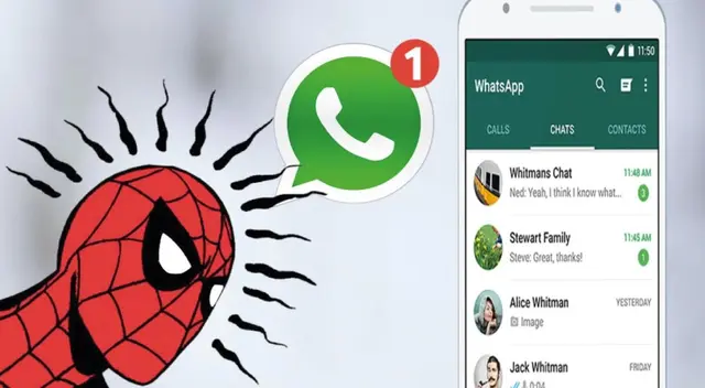 WhatsApp: mira el truco para que Spiderman te avise cuando te llega un mensaje
