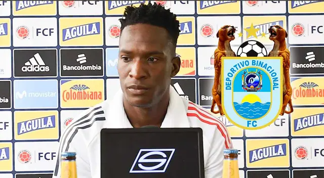 Murillo de Selección Colombia a Binacional
