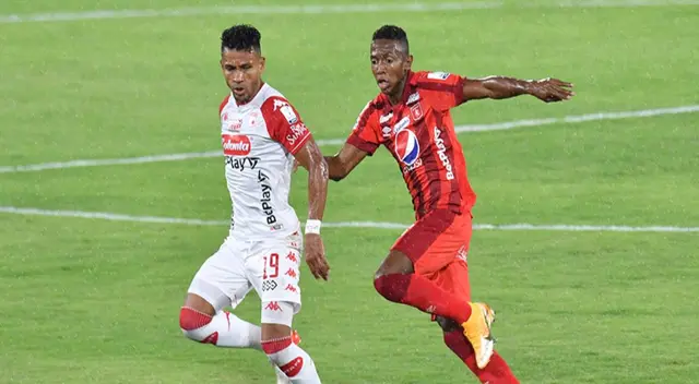 América de Cali empató 2-2 con Santa Fe.