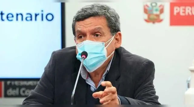 El aún Ministro de Salud asumió el cargo desde el 29 de julio de 2021.