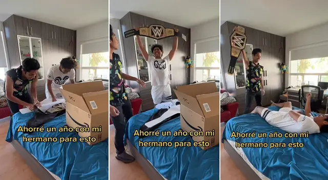 Hermanos juntaron por un año y lograron comprarse el título de la WWE