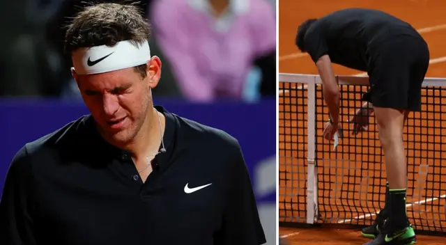 Juan Martín del Potro volvió a jugar y entre lágrimas puso fin su carrera deportiva
