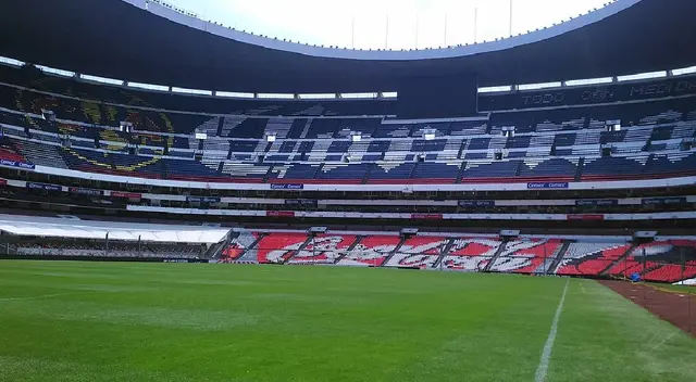Estadio Azteca amplió aforo al 10%