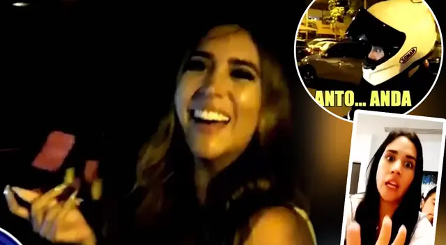 Melissa Paredes ordena a Anthony Aranda que se retire y no responda a las cámaras de Magaly Medina. Melissa Paredes ordena a Anthony Aranda que se retire y no responda a las cámaras de Magaly Medina.