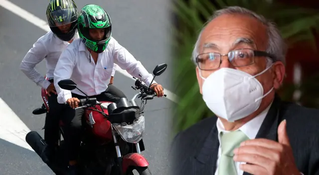 Aníbal Torres se mostró en contra de las motos lineales.