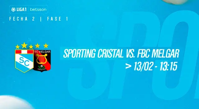 Entradas disponibles para el Sporting Cristal vs. Melgar Entradas disponibles para el Sporting Cristal vs. Melgar