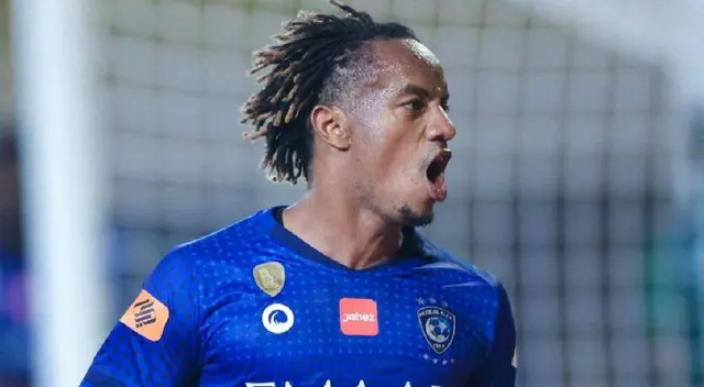André Carrillo y la falta de minutos en el Al-Hilal. André Carrillo y la falta de minutos en el Al-Hilal.