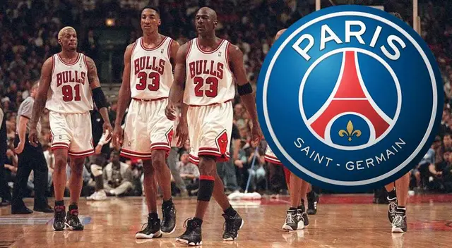 PSG y su indumentaria inspirada en los Chicago Bulls de los 90'. PSG y su indumentaria inspirada en los Chicago Bulls de los 90'.