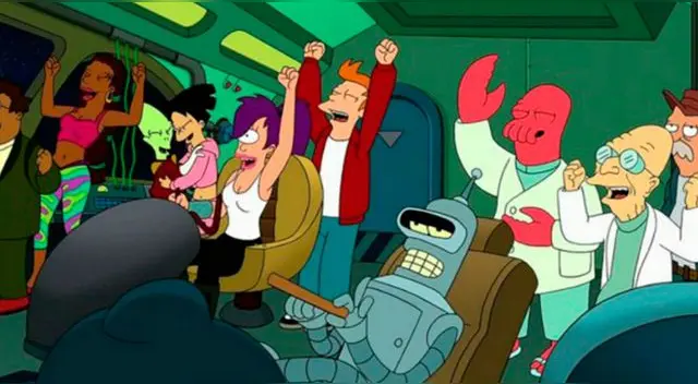 Futurama es una de las creaciones más popular de Matt Groening, la mente maestra detrás de Los Simpson. Foto: difusión