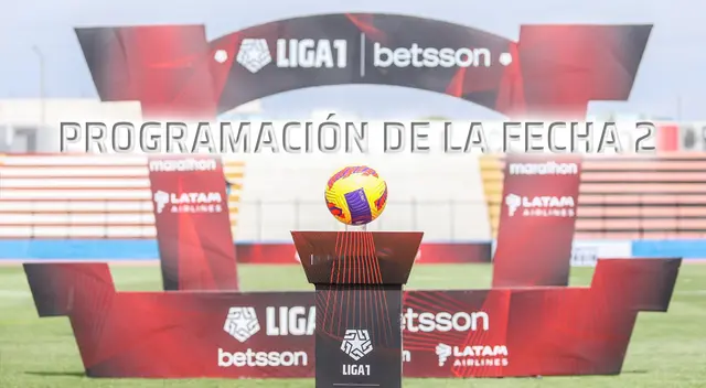 Este viernes 11 inicia la jornada 2 de la Liga 1 2022.