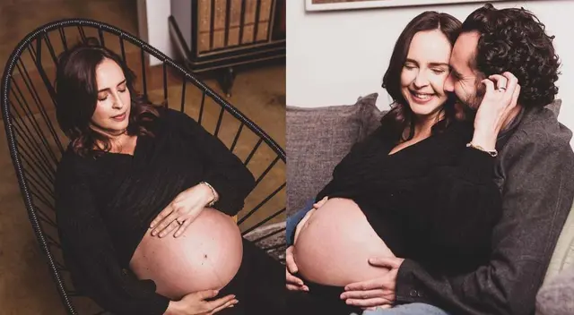 La cantante presumió la llegada de su segundo hijo Demian. La cantante presumió la llegada de su segundo hijo Demian.