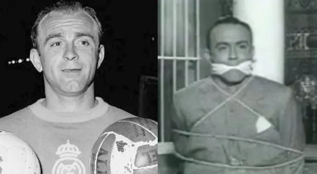 Alfredo Di Stéfano estuvo secuestrado durante tres días Alfredo Di Stéfano estuvo secuestrado durante tres días