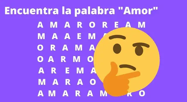 Reto visual por San Valentín: Encuentra la palabra