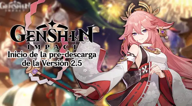 Genshin Impact Versión 2.5: predescarga disponible en PC y móviles