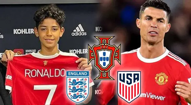 Cristiano Ronaldo Jr no jugaría por Portugal Cristiano Ronaldo Jr no jugaría por Portugal
