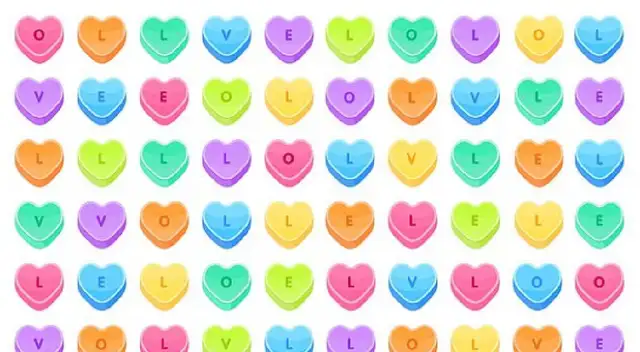 ¿Podrás encontrar la palabra amor? ¿Podrás encontrar la palabra amor?