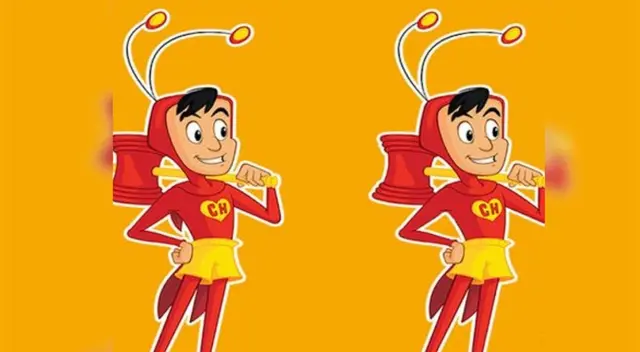 Reto visual nivel Dios: ¿Logras ver las 3 diferencias en la imagen del Chapulín Colorado?