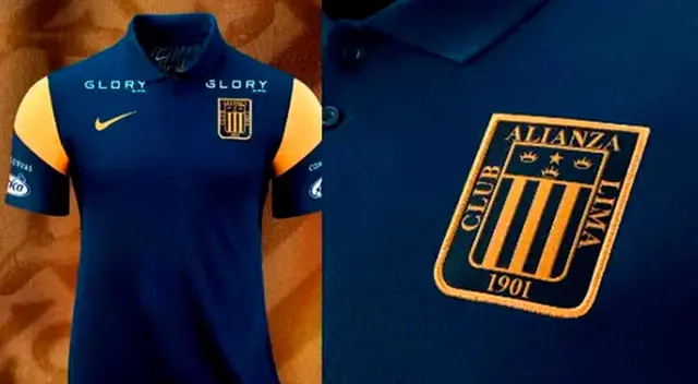 La 'piel' alterna de Alianza Lima es azul y posee dos franjas doradas. Los hinchas quedaron encantados. La 'piel' alterna de Alianza Lima es azul y posee dos franjas doradas. Los hinchas quedaron encantados.